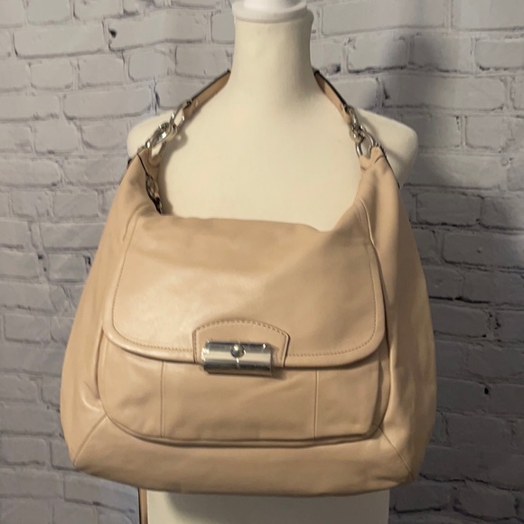 NWOT, COACH Kristin Champagne Hobo, GORGEOUS! - Picture 2 of 10